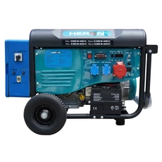 Heron 420 Blue háromfázisú, távindítóval felszerelt áramfejlesztő, 6 kVA