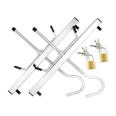 Létra rögzítő kampó tetőcsomagtartóhoz, zárható Létra rögzítő kampó tetőcsomagtartóhoz, zárható