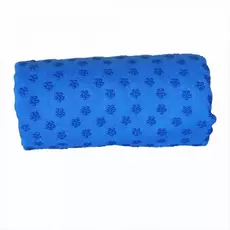 Csúszásgátlós jógatörölköző ajándék táskával, kék
