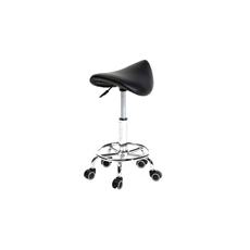 HOP1000966-1 Nyerges, gurulós kozmetikai szék, fekete