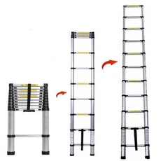 Teleszkópos alumínium létra, 4m