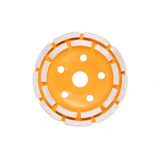 Hoteche gyémánt csiszolótárcsa, kétsoros, 115x22.23x8x5mm