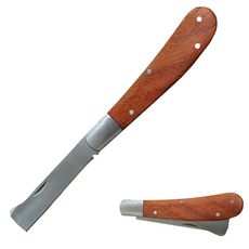 Hoteche szemző-oltó kés, 70mm, 17.3cm