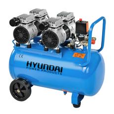 Hyundai HYD-50F csendes, olajmentes kompresszor, 1.1kW, 50L, 8bar