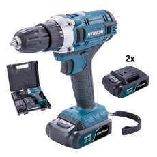 Hyundai HYD-14,4VE-Li akkus fúró-csavarbehajtó, 14.4V, 30Nm (2db 1.5Ah akkuval és töltővel)