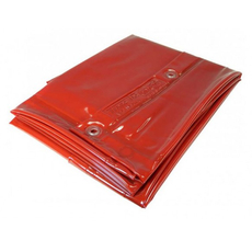 Iweld Kevlar hegesztő védőfüggöny, piros, 465x0.4mm
