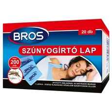 Bros szúnyogirtó utántöltő lapka elektromos készülékhez, 20db Bros szúnyogirtó utántöltő lapka elektromos készülékhez, 20db
