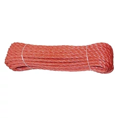 Sodrott kötél D=6, PP, narancs, 20m
