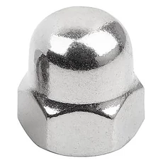 Magasan zárt hatlapú anya, horganyzott, M10, 10db