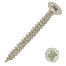Pozdorjacsavar, INOX, PZ, süllyesztett-fejű, 3.5x20mm, 20db