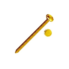 Acéltűszeg "B", rezezett, 1.2x20mm
