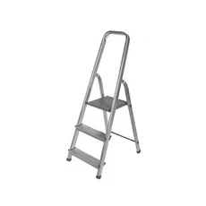 Háztartási  alumínium létra, 2+1 fokos