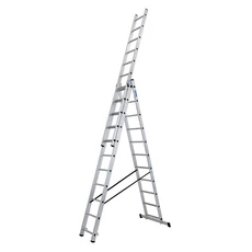Krause többcélú alumínium létra, 3x11 fokos