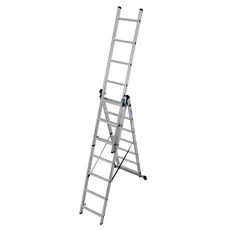 Krause többcélú alumínium létra, 3x7 fokos