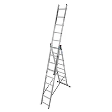 Krause többcélú alumínium létra, 3x9 fokos