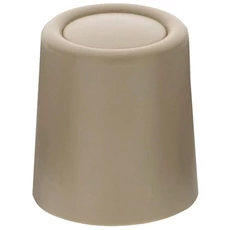 Ajtóütköző bliszterben, henger, 27x30mm, bézs, 3db