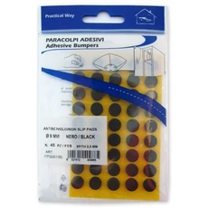 SB öntapadó csúszásgátló, fekete, D=14, 20db