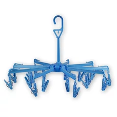 Csipeszes, kör műanyag ruhaszárító