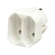 Hálózati elosztó, 2xEuro aljzat, fehér Hálózati elosztó, 2xEuro aljzat, fehér