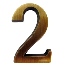 SB öntapadós antik ajtószám "2", 4,5cm