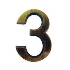 SB öntapadós antik ajtószám "3", 4,5cm