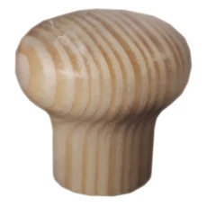 Lakkozott fenyő fagomb, D=25mm