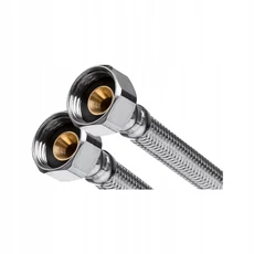 Flexibilis bekötőcső csaptelephez, 1/2&quot; 30 cm