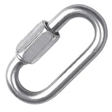 Menetes láncszem, horganyzott, 10x70x20mm