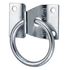 Kötélkarika, talpas, horganyzott, 7mm, 70x45mm Kötélkarika, talpas, horganyzott, 7mm, 70x45mm