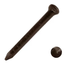 Zárszeg félgömb fejjel, 1.6x16mm, barna, 20g