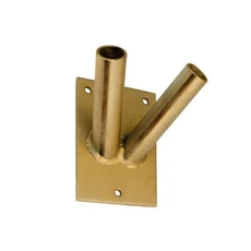 Kétágú zászlótartó, D=25mm, 9cm