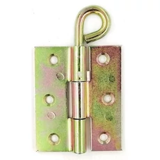 Csuklópánt kivehető csappal, horganyzott, 7x5.5cm, 1.5mm