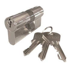 Elzett XT zárbetét, nikkel, 40/40mm, 3 kulcs Elzett XT zárbetét, nikkel, 40/40mm, 3 kulcs