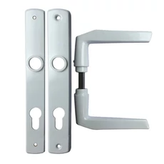 SB ajtókilincs 410 + portálcím 85mm cilinderlyukas fehér SB ajtókilincs 410 + portálcím 85mm cilinderlyukas fehér