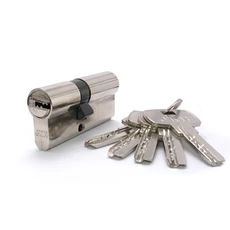 SB fúrásvédett zárbetét, nikkel, 45/45mm, 5 fúrt kulcs SB fúrásvédett zárbetét, nikkel, 45/45mm, 5 fúrt kulcs