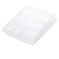 Szortimenter, 1/4 rekeszes, 200x160x35mm