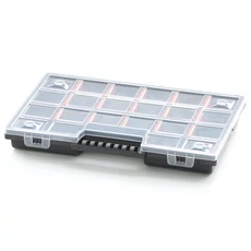 Variálható szortimenter, 20 rekeszes, 290x195x35mm