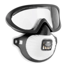 JSP Filterspec Pro pormaszk és védőszemüveg szett