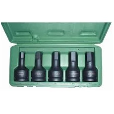 Jonnesway Gépi dugókulcsfej 3/4" IMBUSZ 5 darabos készlet S05A6105S