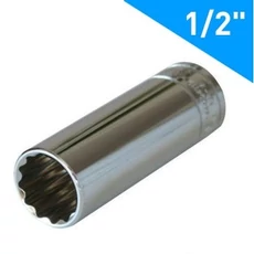 Jonnesway kézi hosszított dugókulcs, 1/2", 8x76mm Jonnesway kézi hosszított dugókulcs, 1/2", 8x76mm