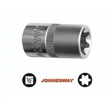 Jonnesway Kézi dugókulcsfej 1/2&quot; E-torx 20-as