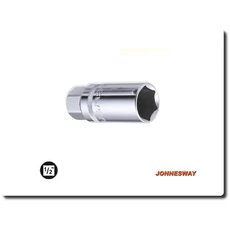 Jonnesway Gyertya-dugókulcs 1/2" 21mm 