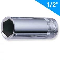 Jonnesway Profi hosszított kézi dugókulcs, 1/2", 8x76mm