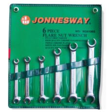 Jonnesway W24106S Profi Fékcsőkulcs Készlet 8-19mm 6db-os
