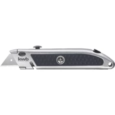 KWB PROFI SEFITY KNIFE biztonsági fémházas trapéz pengés kés 160 mm KWB PROFI SEFITY KNIFE biztonsági fémházas trapéz pengés kés 160 mm