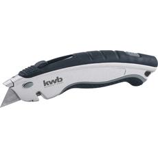 KWB PROFI SEFITY KNIFE biztonsági fémházas trapéz pengés kés