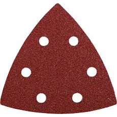 KWB PROFI tépőzáras  alu.oxid delta csiszolópapír fémre-fára 96x96mm P180 (5db-os)