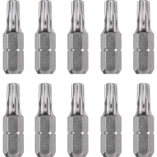 KWB Industrial TORX hajtó bit, acél, T10x25mm, 10db