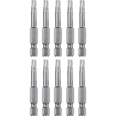 KWB Industrial TORX hajtó bit, acél, T10x50mm, 10db
