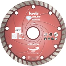 KWB PROFI RED-LINE szegmentált gyémánt vágókorong 125x22mm